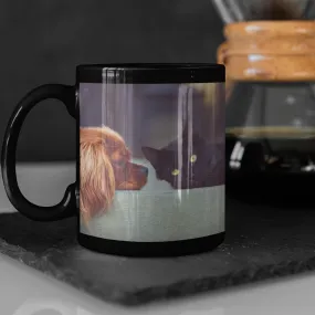 11 oz Black Mug