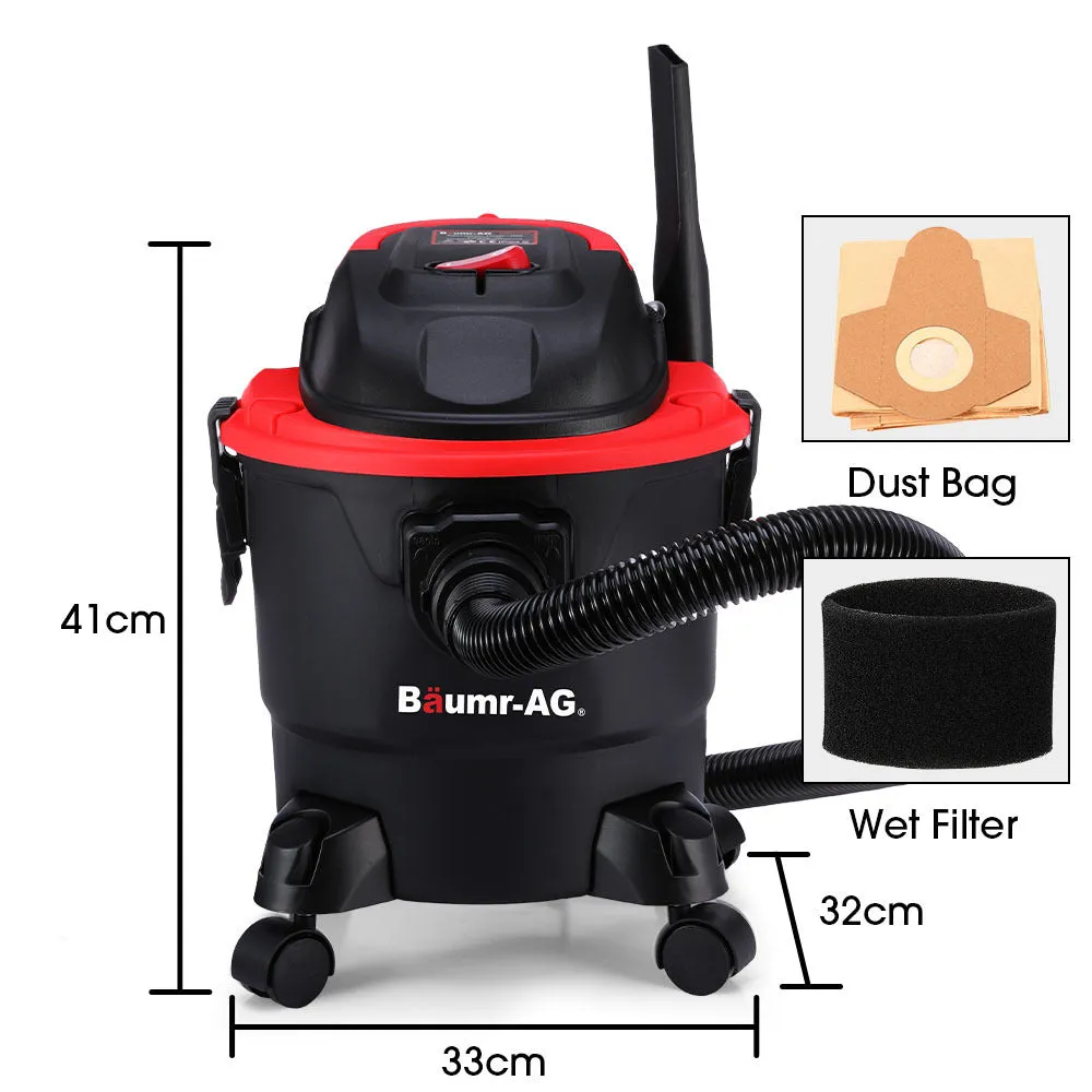 1200W 15L Wet/Dry Vacuum Cleaner with Blower, Lightweight | Baumr-AG