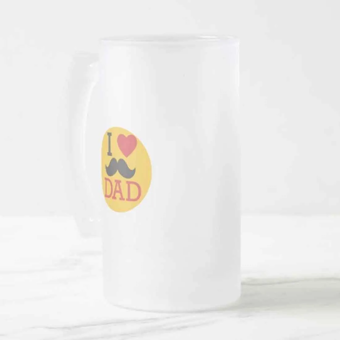 16 Ounce Beer Mug - Father's Day Gift - Love Dad