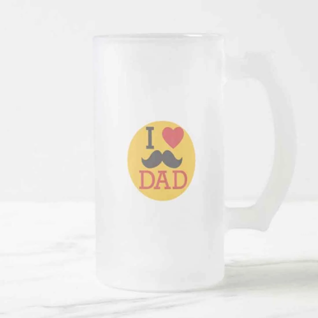 16 Ounce Beer Mug - Father's Day Gift - Love Dad