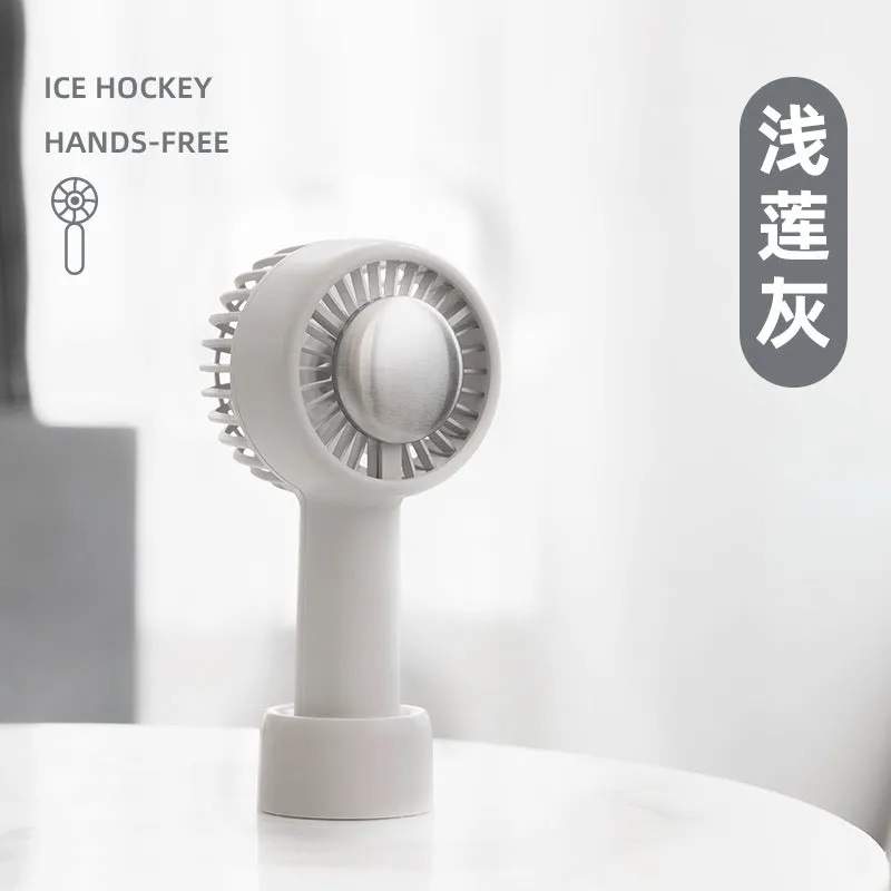 2021 New Handheld Refrigeration Little Fan USB Rechargeable Fan Portable, Low Decibel