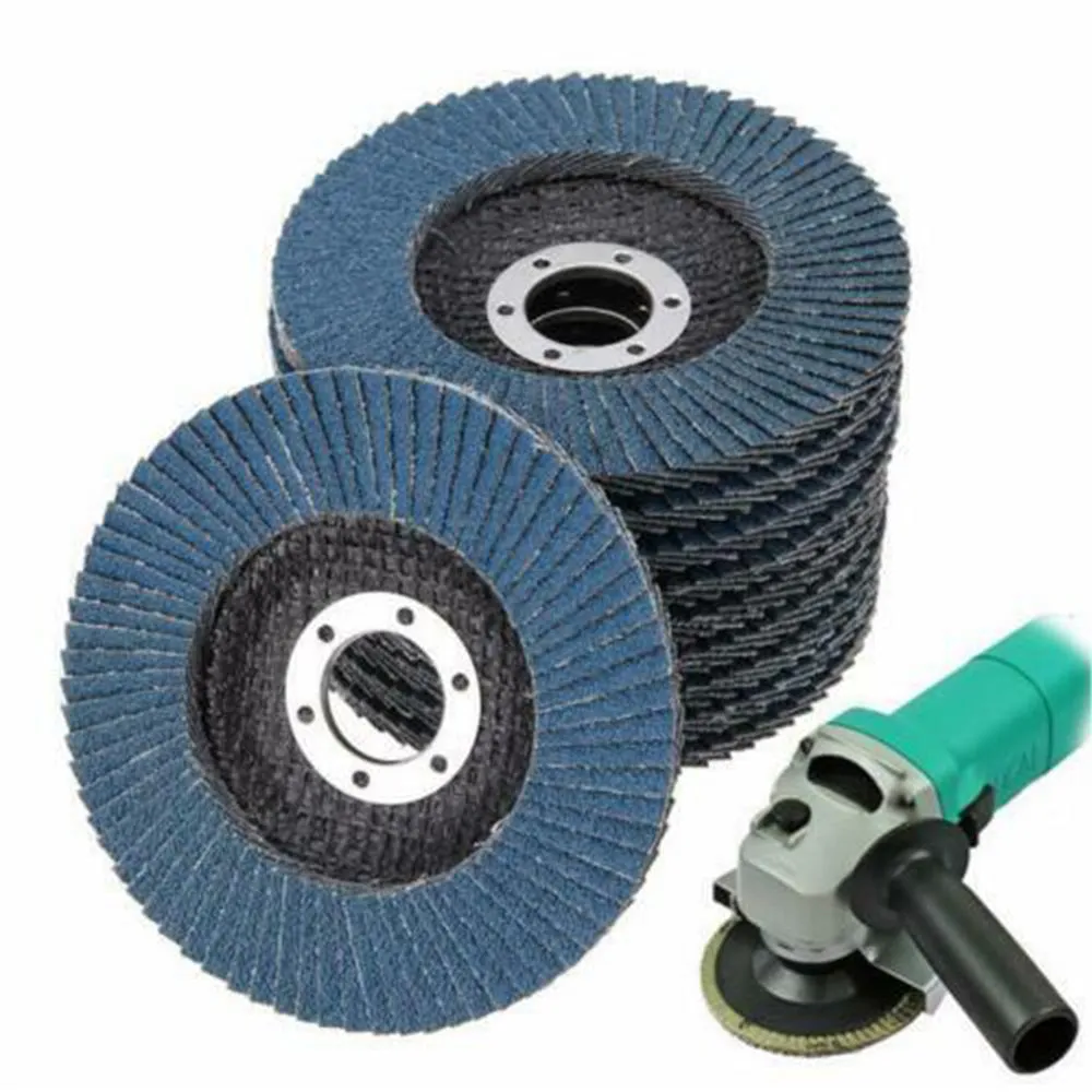 20PCS 80 Grit Flap Sanding Disc 5'' Angle Grinder Wheel