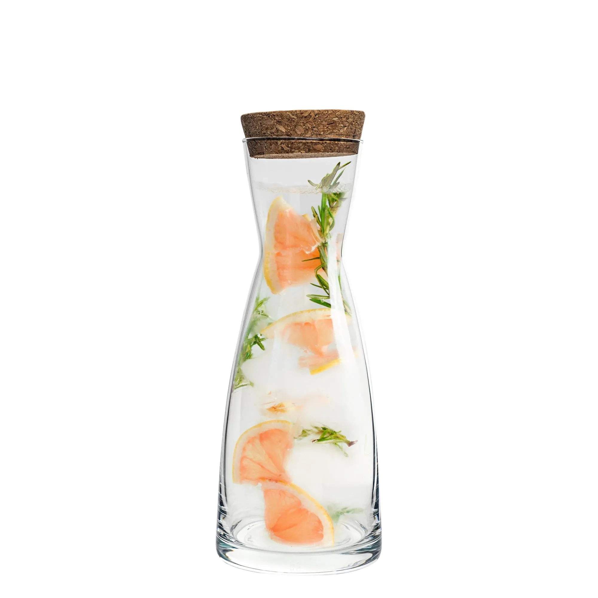 285ml Ypsilon Glass Carafe with Cork Lid