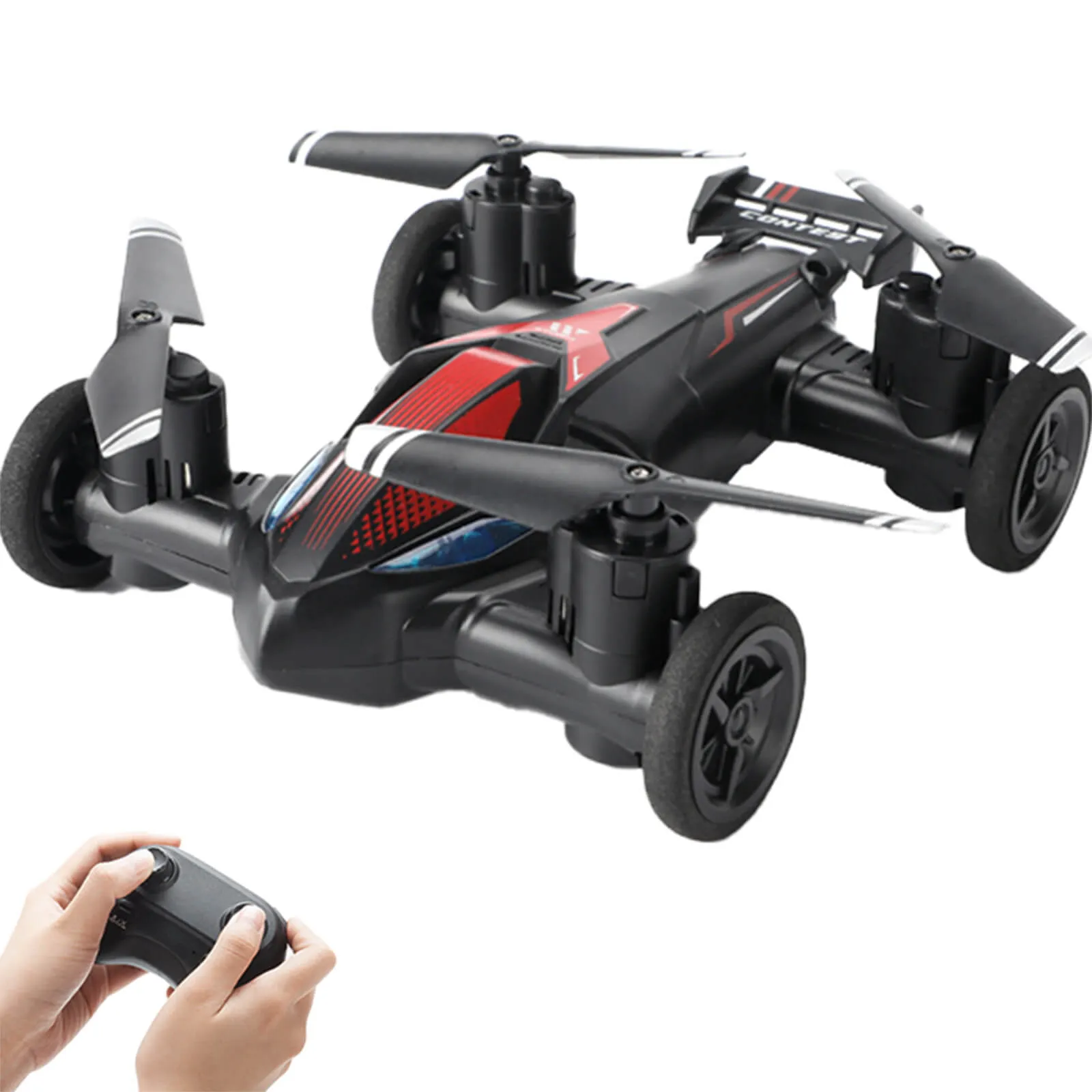 2in1 RC Drone Flying Cars Remote Control Quadcopter Stunt Land-Air Car with Speed Adjustment