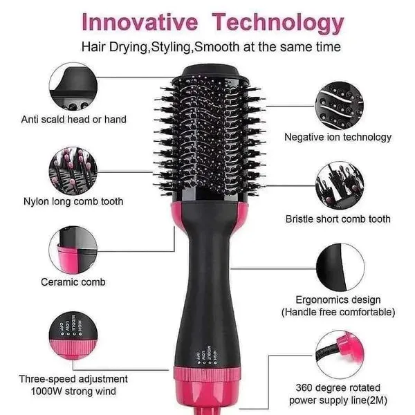 3 in1 Hot Hair brush