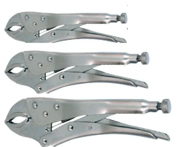 3 Pc Vice Pliers Locking Grip