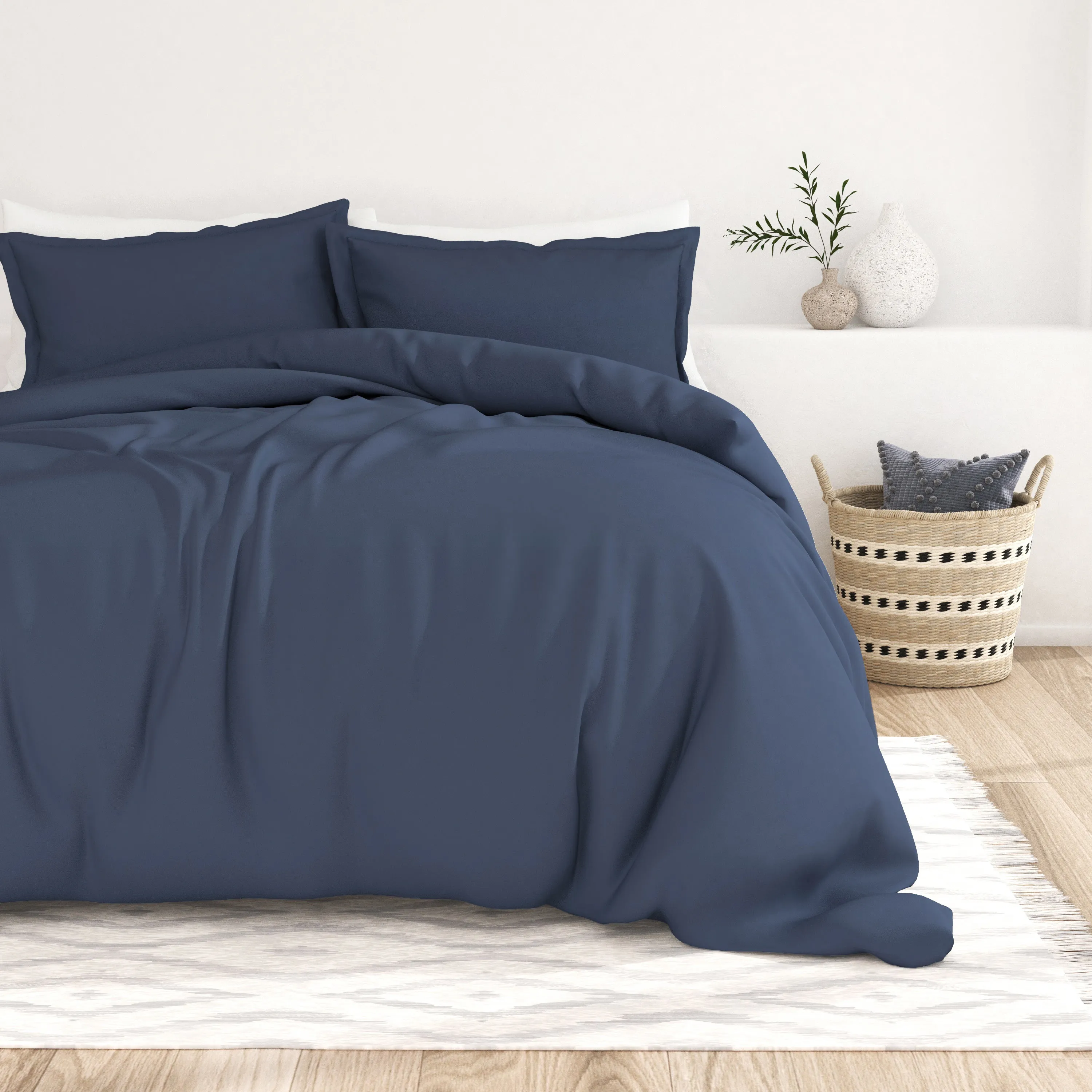 3-Piece Essential Duvet Cover Set (Sale)