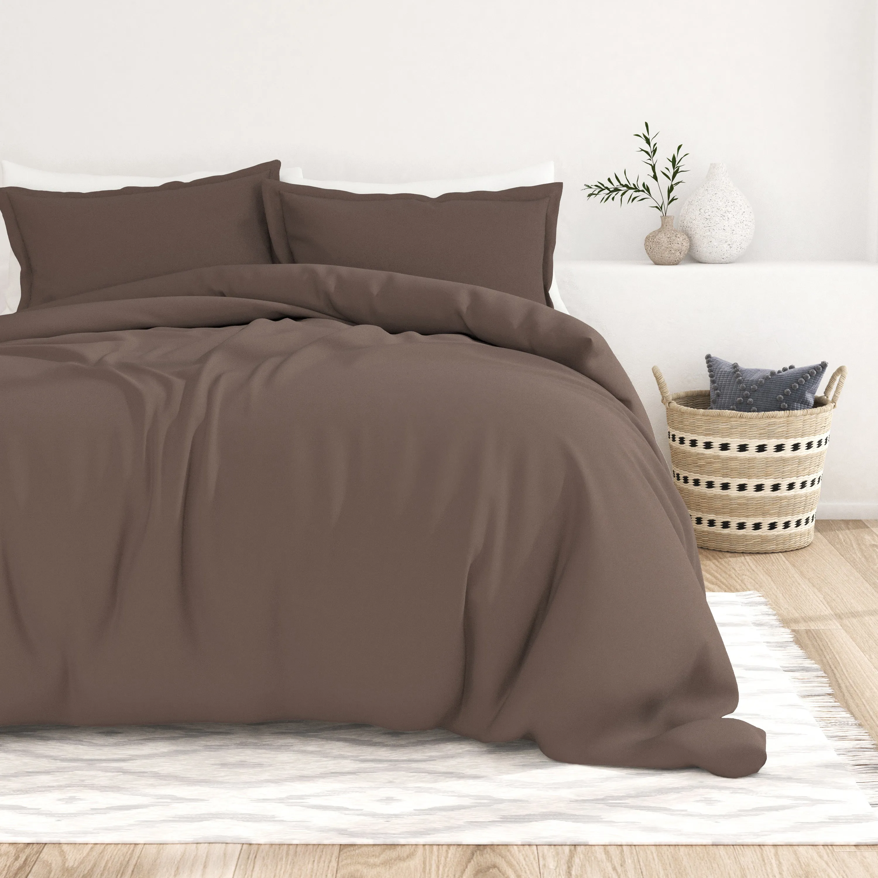 3-Piece Essential Duvet Cover Set (Sale)