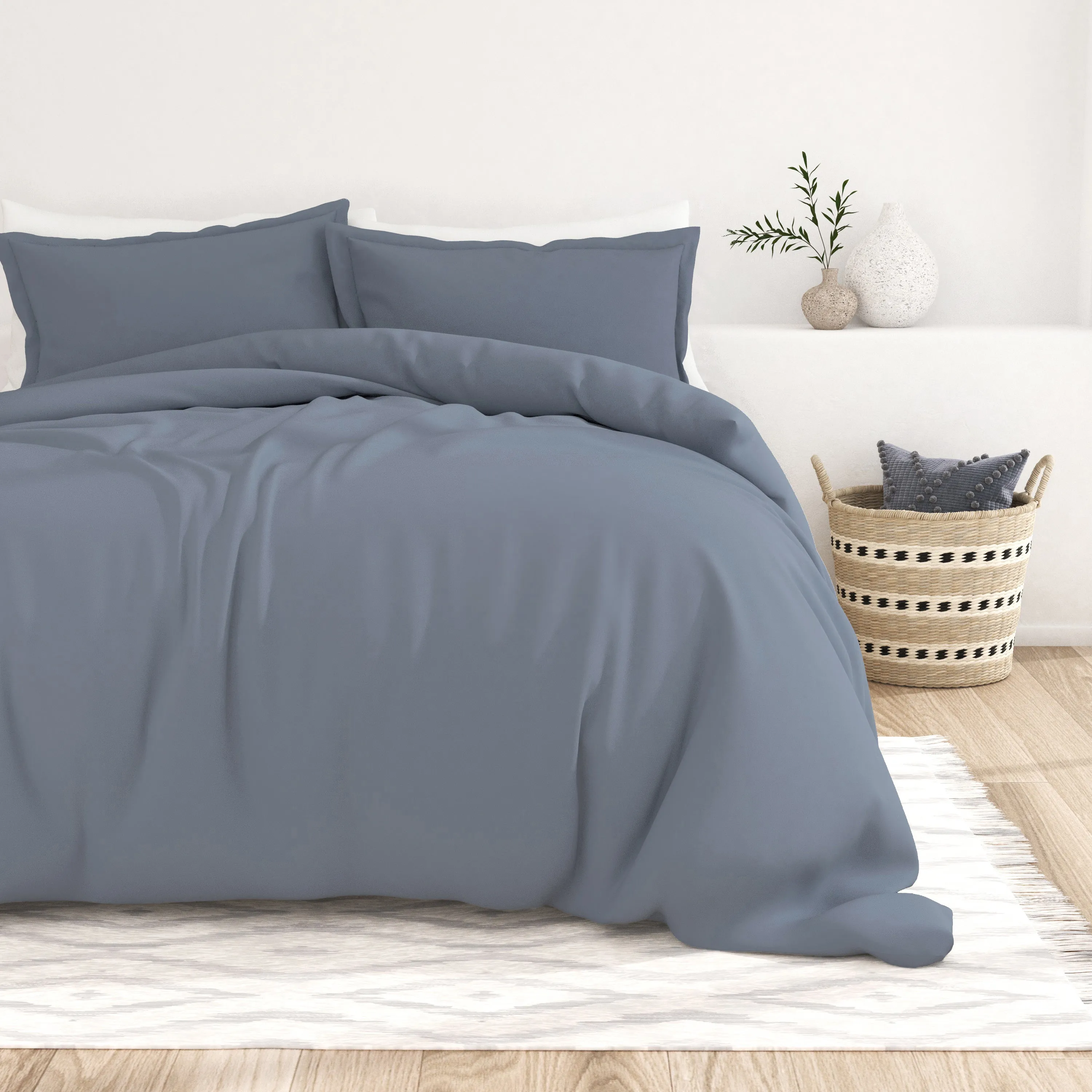 3-Piece Essential Duvet Cover Set (Sale)