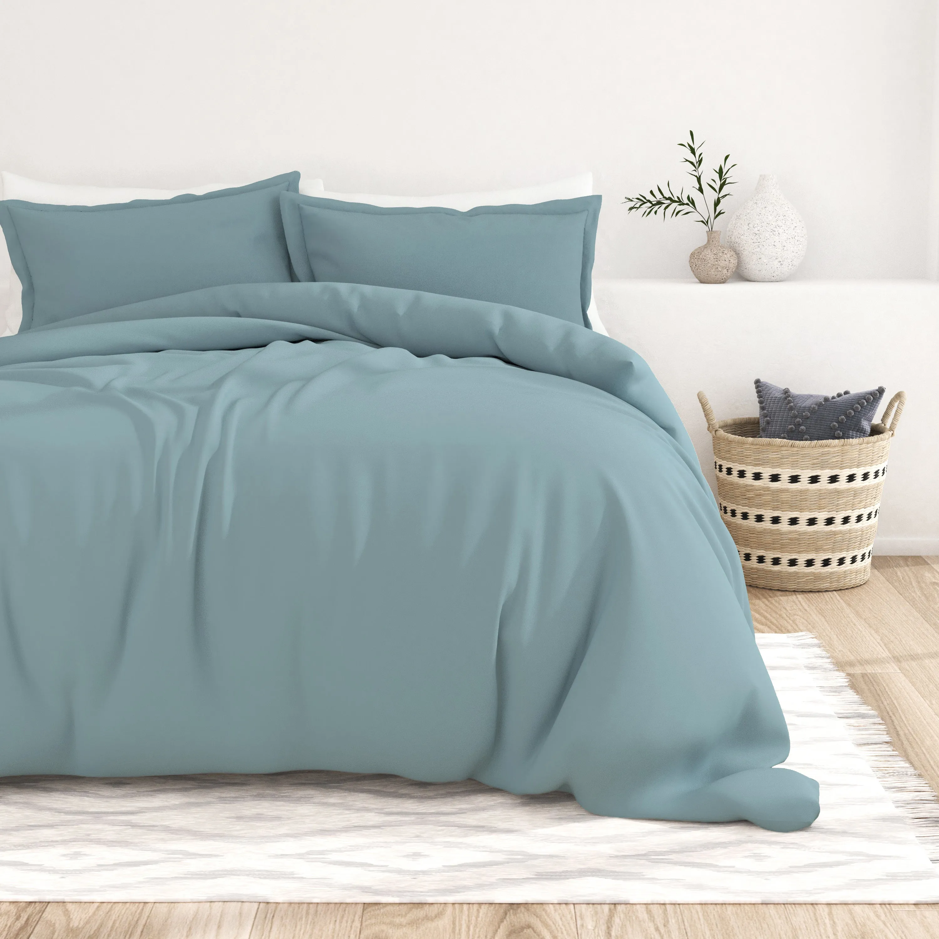 3-Piece Essential Duvet Cover Set (Sale)