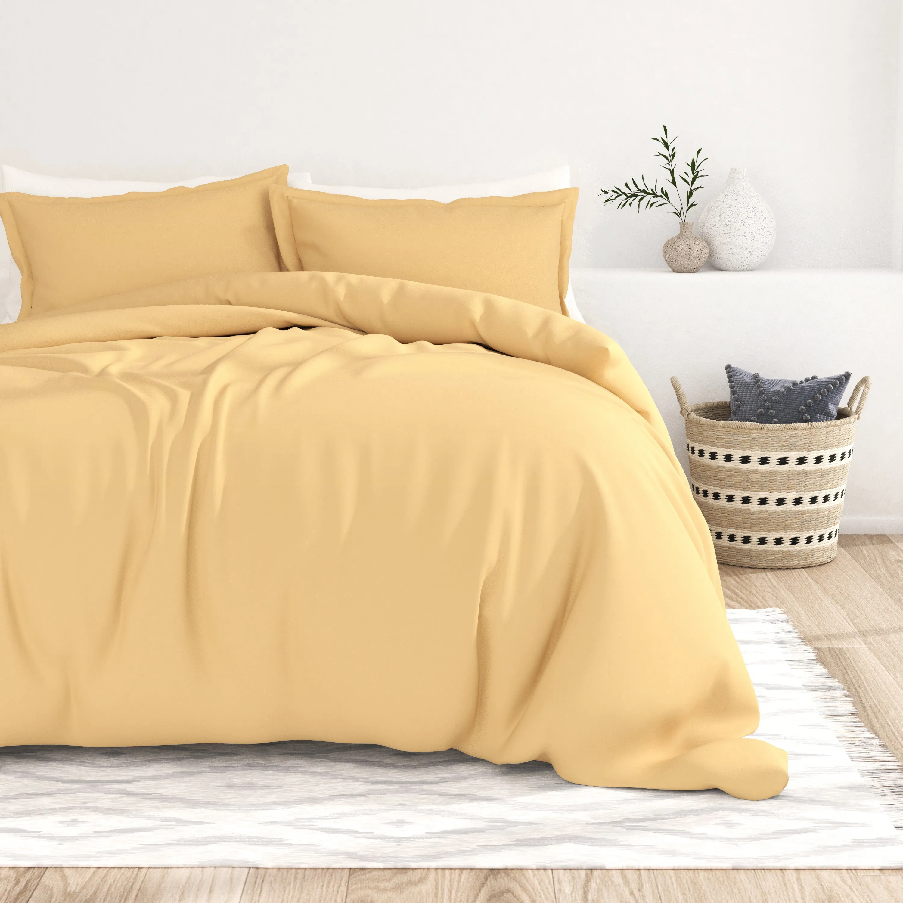 3-Piece Essential Duvet Cover Set (Sale)