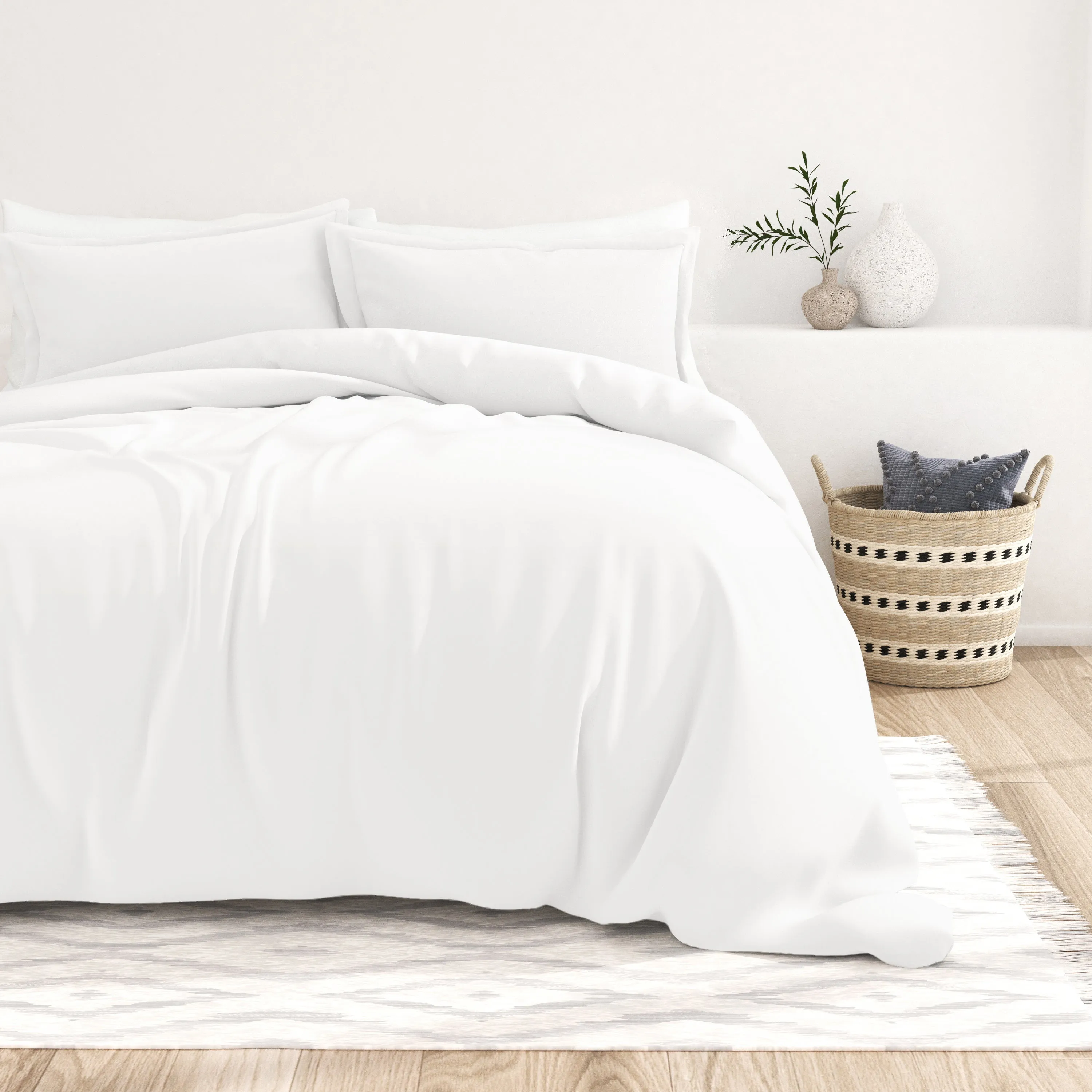 3-Piece Essential Duvet Cover Set (Sale)