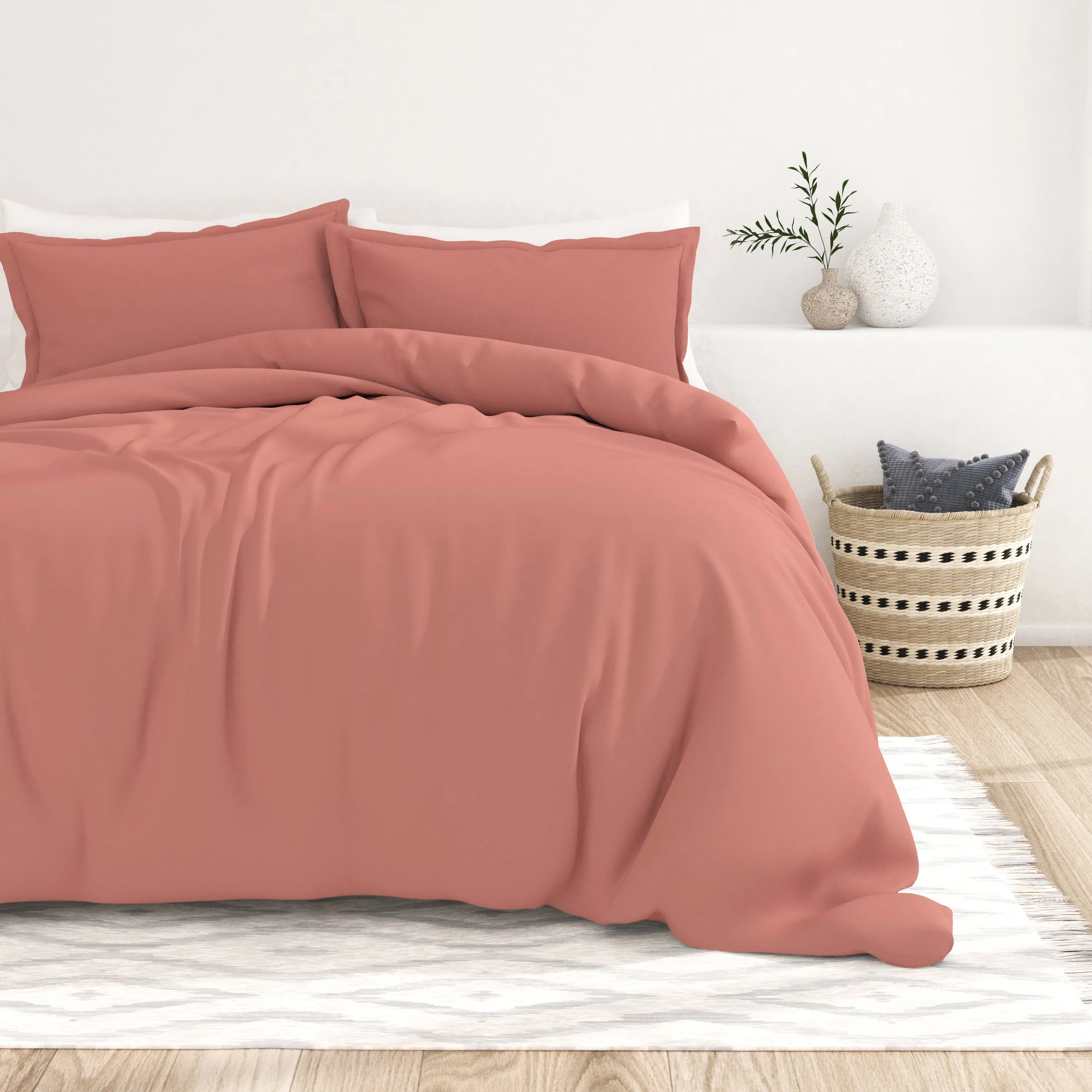 3-Piece Essential Duvet Cover Set (Sale)