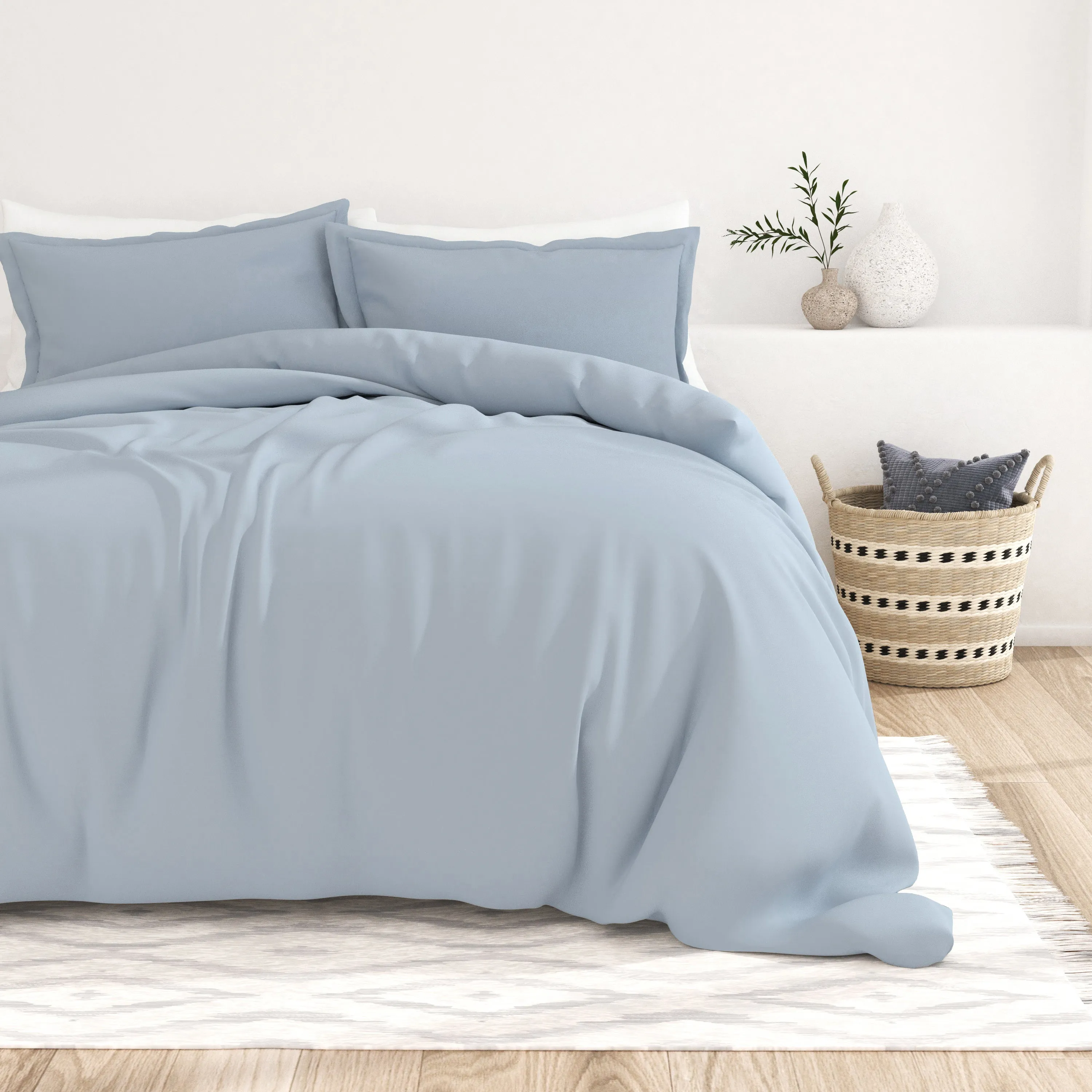 3-Piece Essential Duvet Cover Set (Sale)