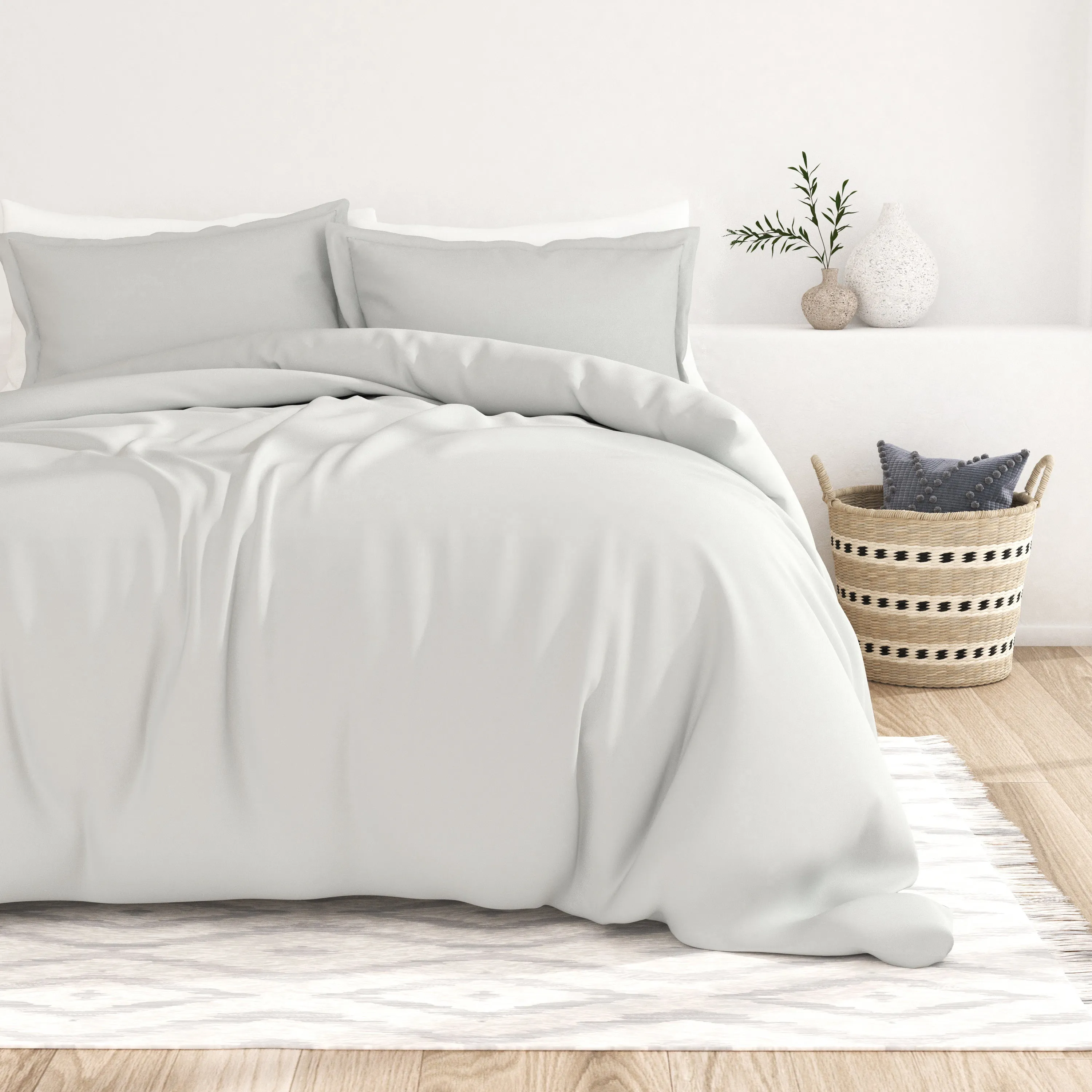 3-Piece Essential Duvet Cover Set (Sale)