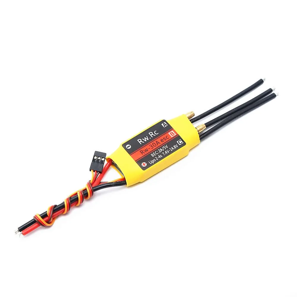 30A Brushless ESC Bidirectional Electronic Speed Controller for RC Car Boat Remote Control