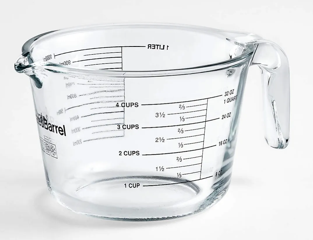 4-Cup Glass Measuring Cup