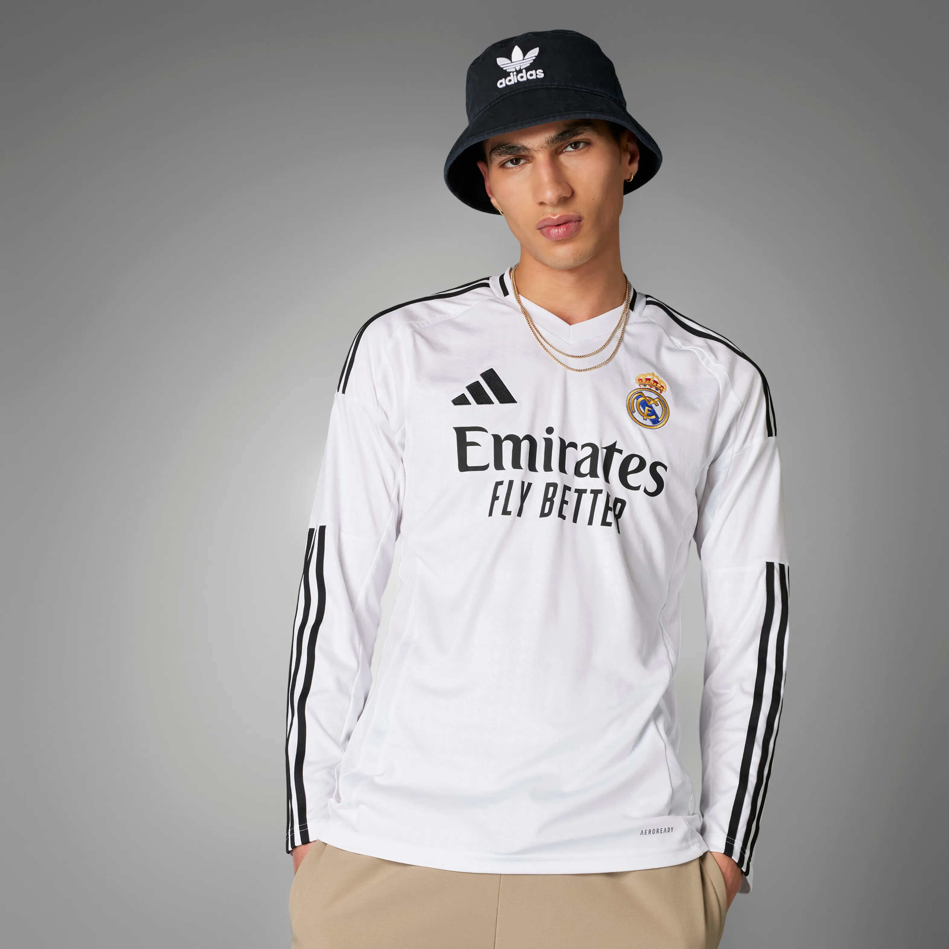 adidas Real Madrid 24/25 Long Sleeve Home