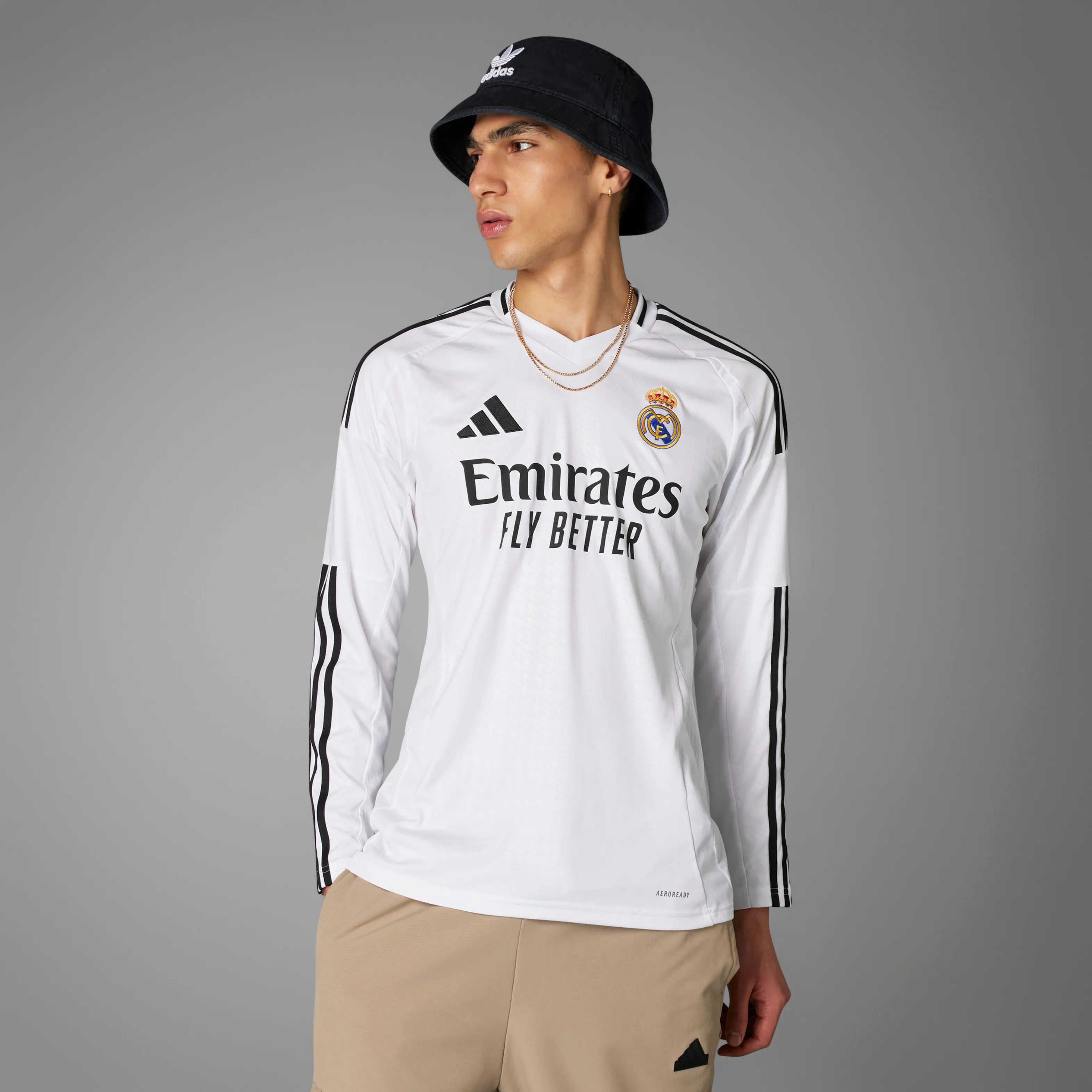 adidas Real Madrid 24/25 Long Sleeve Home