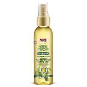 African Pride Olive Miracle Heat Protection & Shine Mist 118 ml