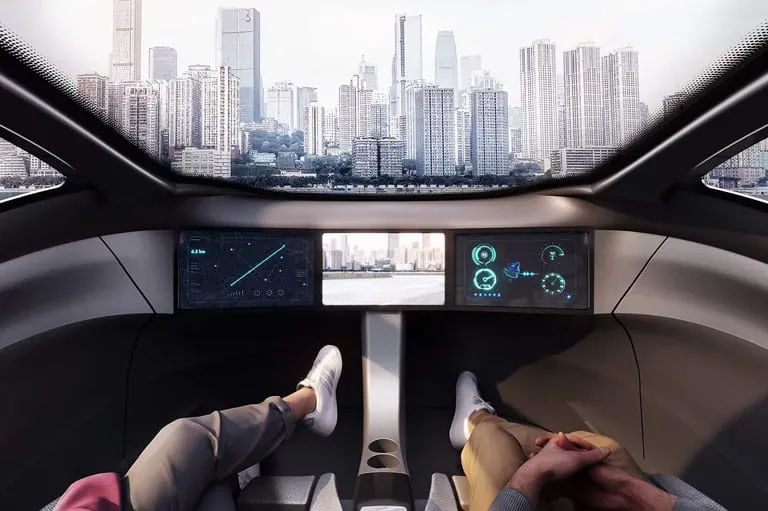 AirCar Autonomous eVTOL 2-Seater Aircraft for Urban Mobility