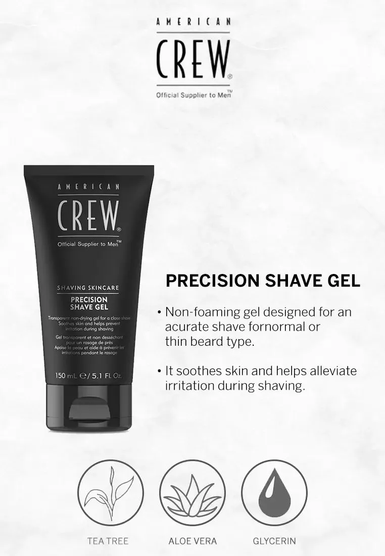 American Crew Shaving Skincare Precision Shave Gel 150ml