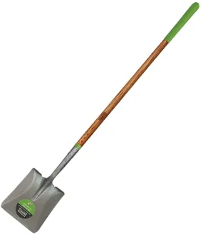 Ames 2535700 Shovel, 9-3/4 in W Blade, Steel Blade, Ashwood Handle, Cushion Grip Handle, 48 in L Handle :EA: QUANTITY: 1