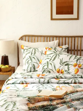 Amra Rust Duvet Cover