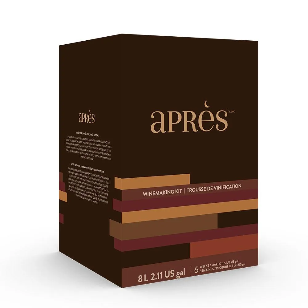 Apres Vanilla Bourbon Dessert Wine 3 Gallon Kit (Seasonal Release)