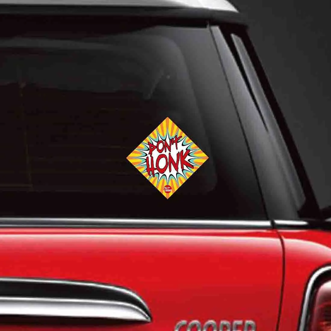 Automobile Stickers for Your Car - Don't Honk