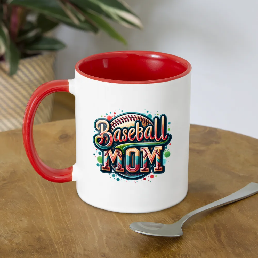 Baseball Mom Coffee Mug