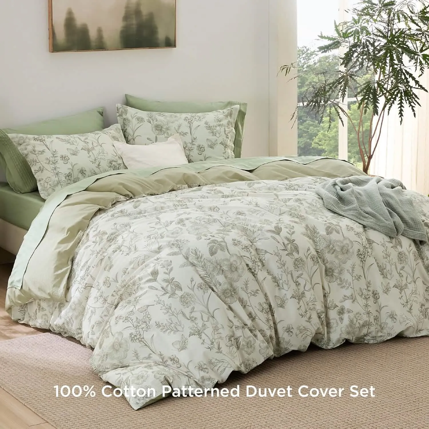 Bedsure Ultimate Comfort With Stylish Design Desert Sage