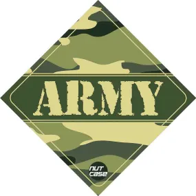 Best Car Bumper Sticker - Army Military Camouflage Green