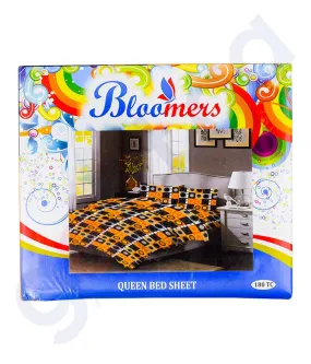 BLOOMERS QUEEN BED SHEET ASSORTED COLOR