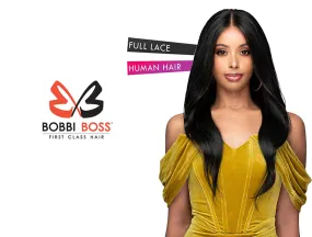 BOBBI BOSS HUMAN HAIR BLEND 13X4 HD FULL LACE WIG - FLB002 LAUREN