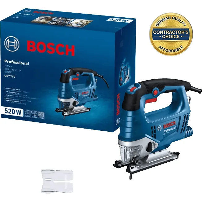 Bosch GST 750 Jigsaw 520W SDS [Contractor's Choice]