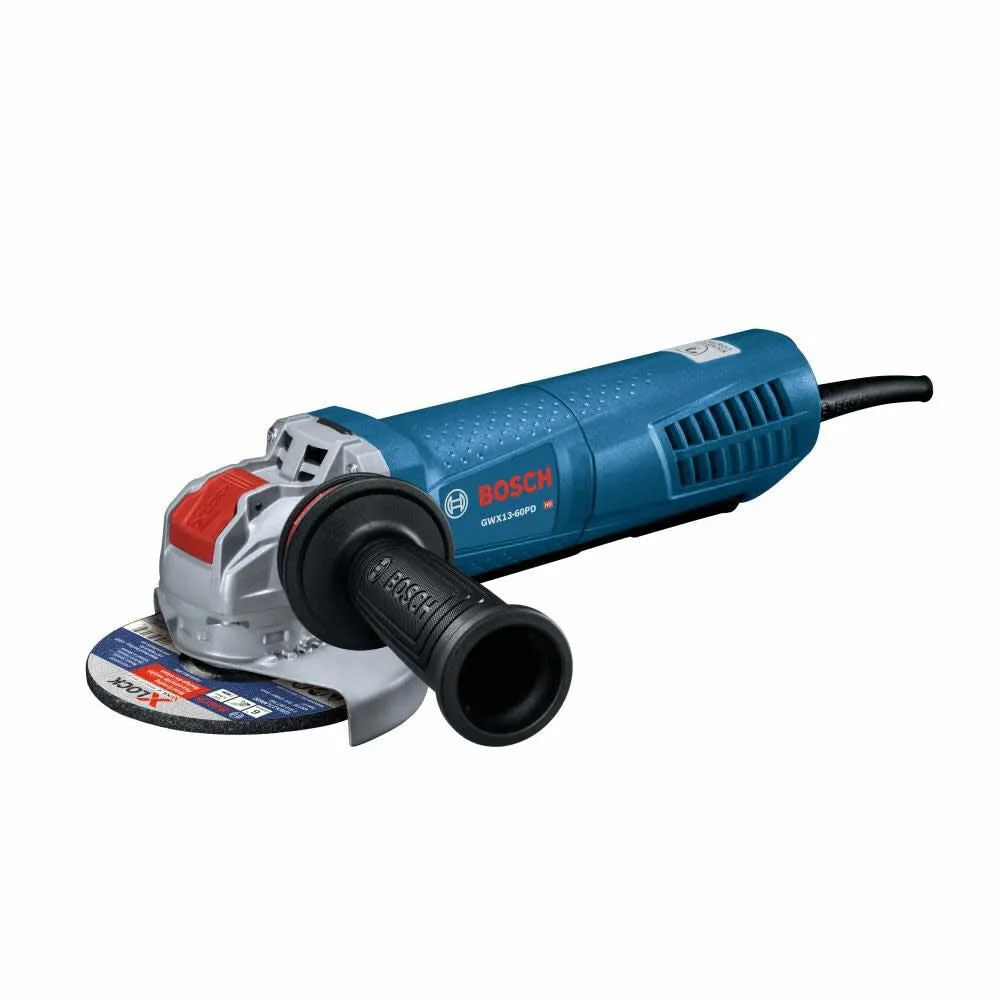 Bosch GWX13-60PD 6 In. X-LOCK Angle Grinder with No Lock-On Paddle Switch