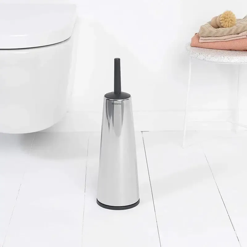 Brabantia Toilet Brush With Holder - Brilliant Steel