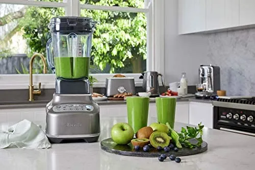 Breville the Q BBL820SHY1BUS1 Commercial Grade 1800-Watt Quick Super Blender