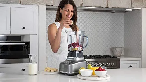 Breville the Q BBL820SHY1BUS1 Commercial Grade 1800-Watt Quick Super Blender