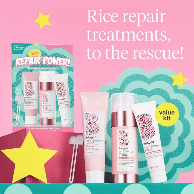 Briogeo Don't Despair, Repair! Rice Repair Power! Kit