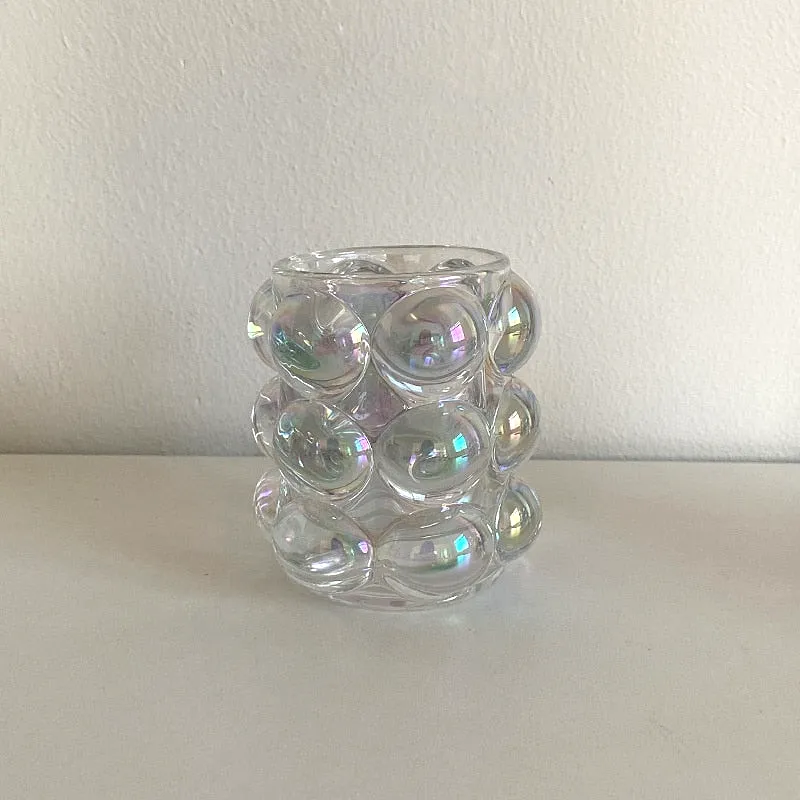 Bubble Cup Glass Desktop Organizer