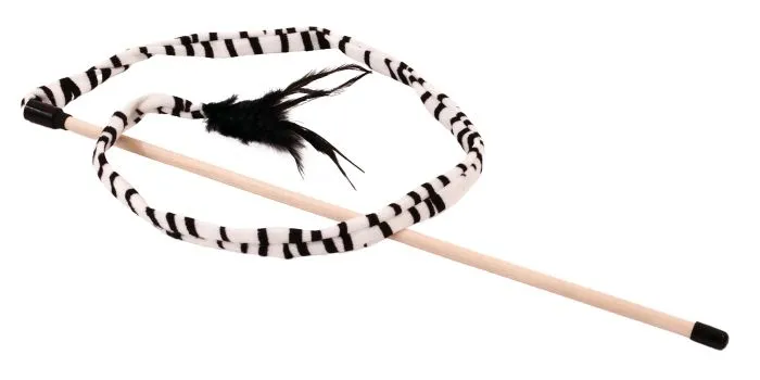 Bud'Z Swing Stick Zebra Cat 49in