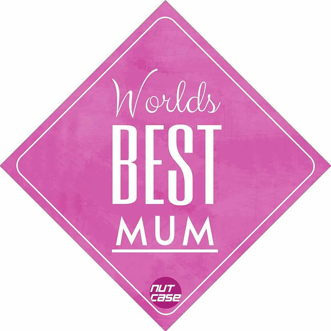 Car Sticker - Funny Mother's Day Gifts - Worlds Best Mum