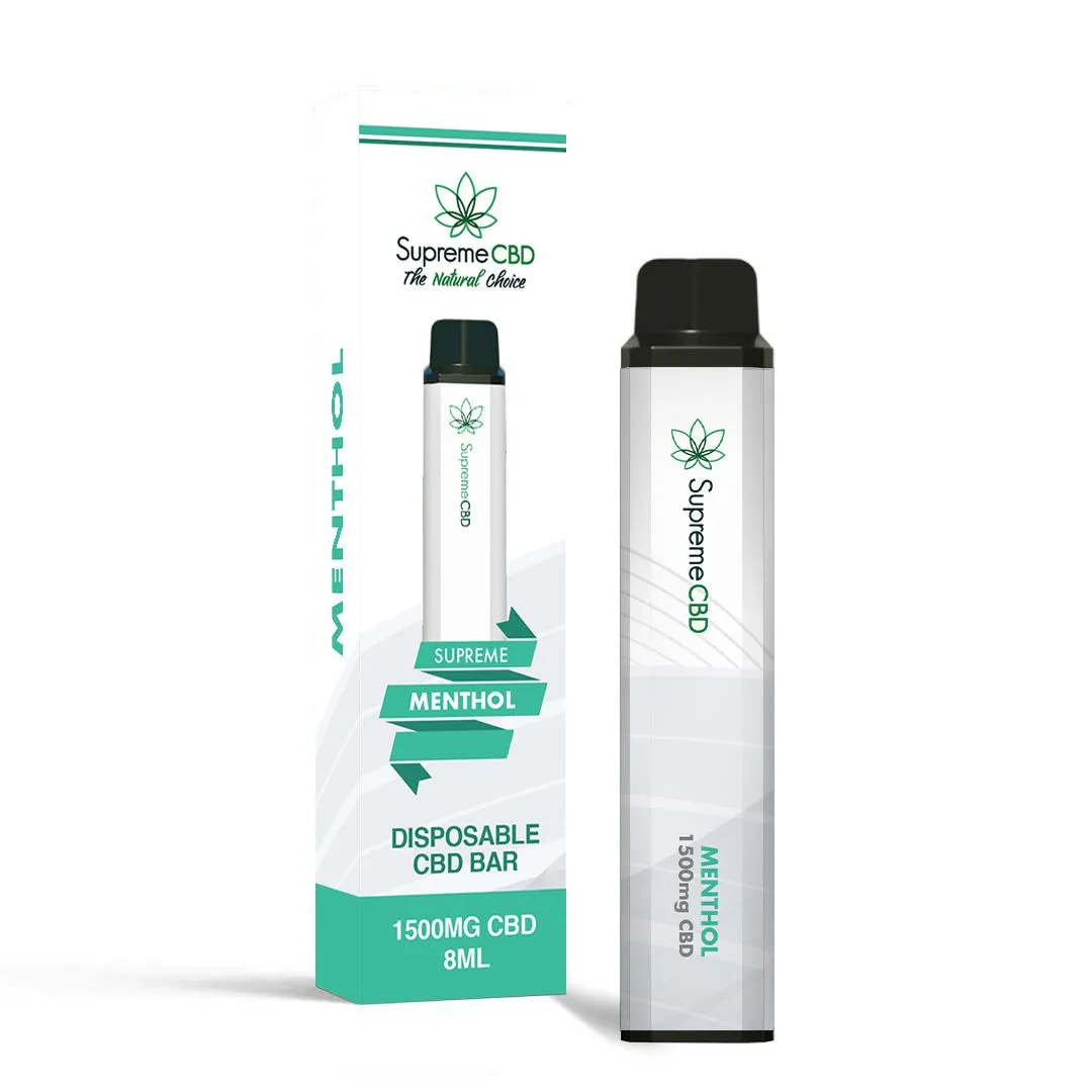 CBD Disposable Vape  - Menthol (1500mg)