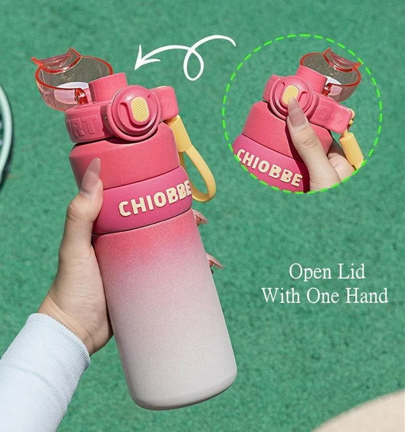 Chiobbe Stainless Steel Water Bottle for Office Use - High Quality