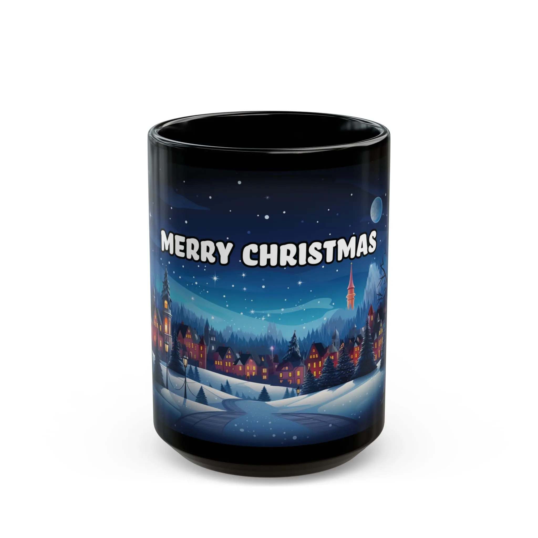 Christmas Coffee Mug, Xmas Mug, Holiday Cup, Christmas Gift Idea, Winter Mug, Snow Theme Mug, Christmas Mug, December Mug