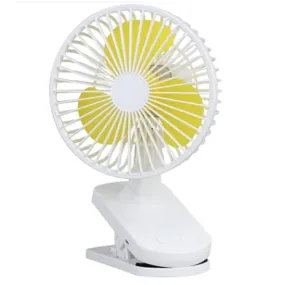 Clip On Rechargeable Moveable Head Portable Fan- Pm-022