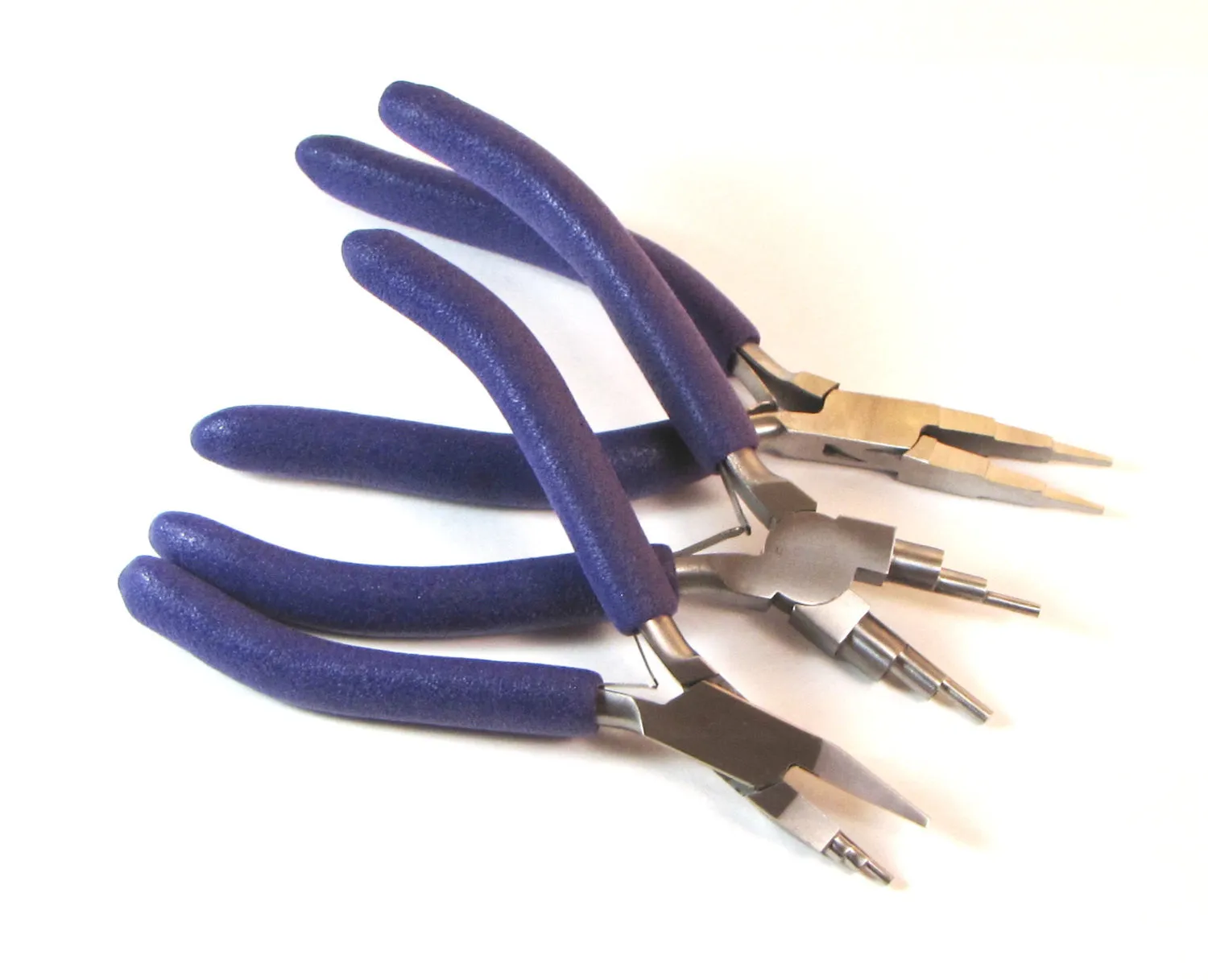 Coiling trio, wire bending pliers, 2,3,4,5,7,8 mm, Round and square