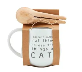 Collect Cat Mug & Scoop Set